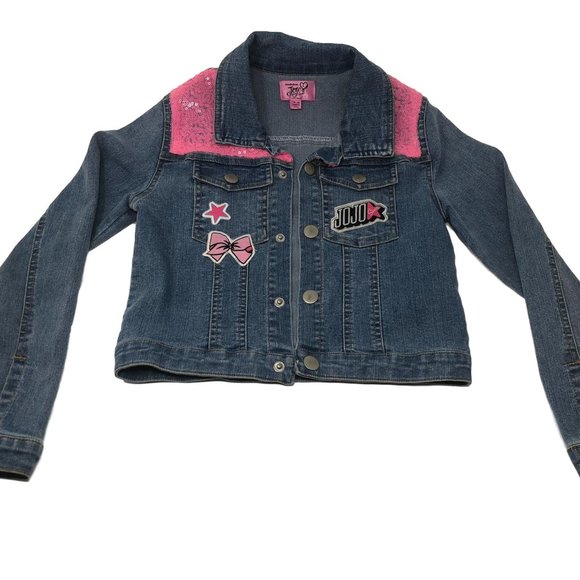 Coats | Jojo Siwa Jean Jacket Girls 
